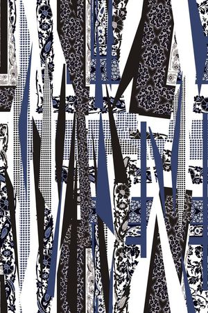 卷草印花华亿平台图片