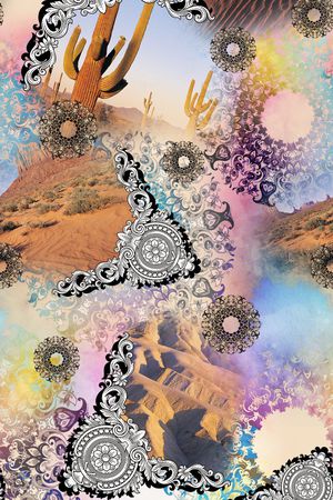 照片风景印花华亿平台图片