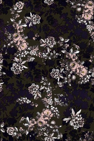 花朵印花华亿平台图片