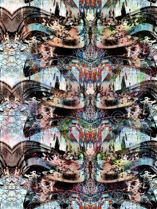 个性抽象印花华亿平台图片