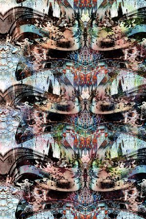 个性抽象印花华亿平台图片