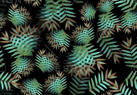 手绘花卉印花华亿平台图片