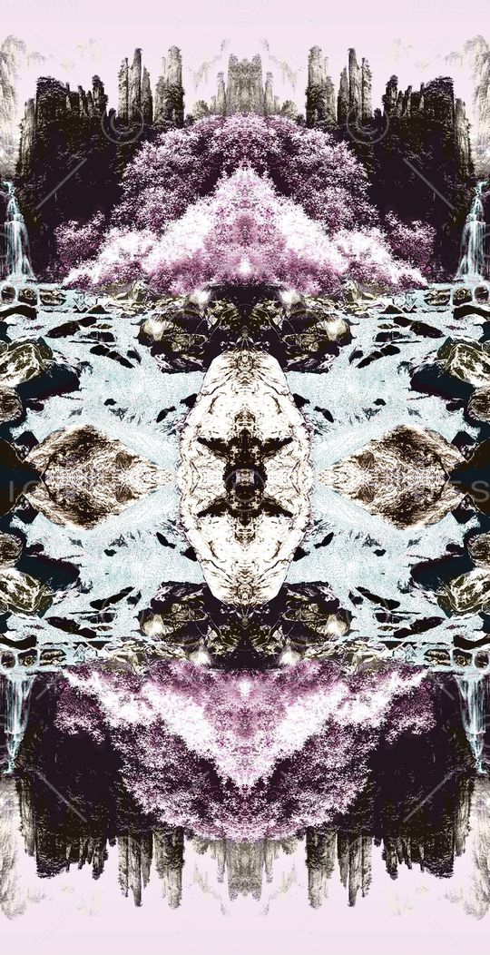 抽象印花华亿平台图片