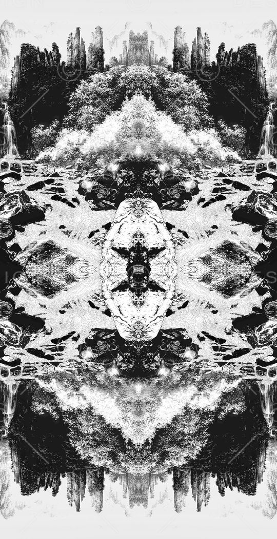 中国风印花华亿平台图片