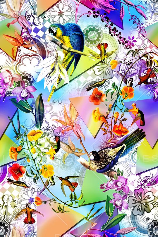 时尚印花华亿平台图片