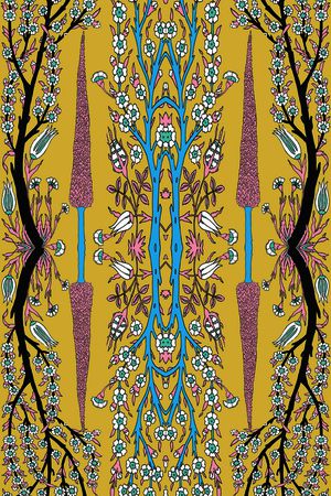 戏曲人物印花华亿平台图片