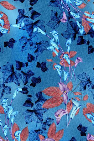 抽象印花华亿平台图片