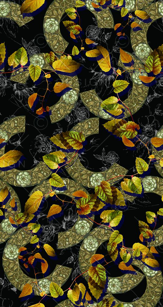 抽象印花华亿平台图片