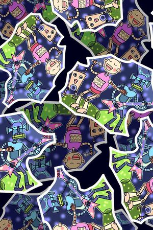 卡通印花华亿平台图片