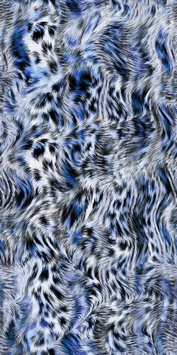 411971-复古霸气猎装毛质豹纹动物纹女装衬衣