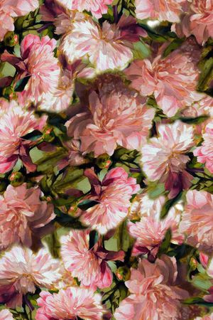 花朵印花华亿平台图片