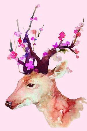 鹿印花华亿平台图片