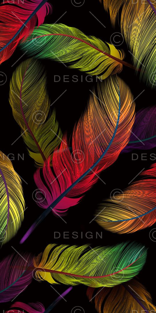 绚丽时尚印花华亿平台图片