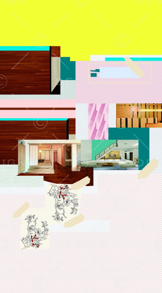 室内空间印花华亿平台图片