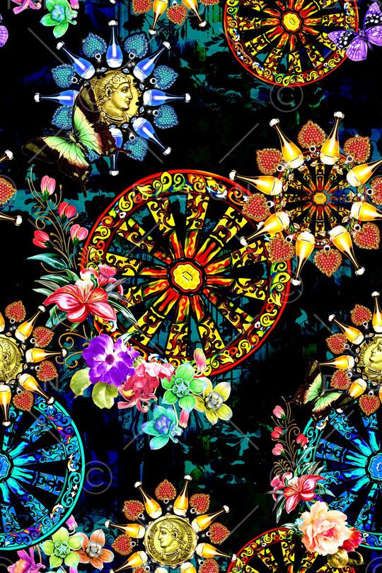 时尚印花华亿平台图片