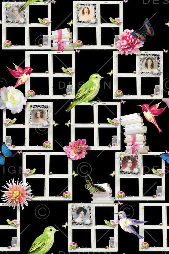 清新 都市 雅致印花华亿平台图片