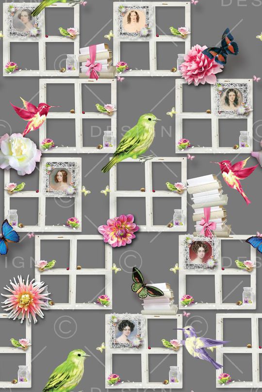 清新 都市 雅致印花华亿平台图片