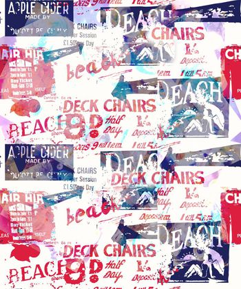 412211-英伦风手绘字母满版风格数码印花