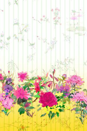 中国风情印花华亿平台图片