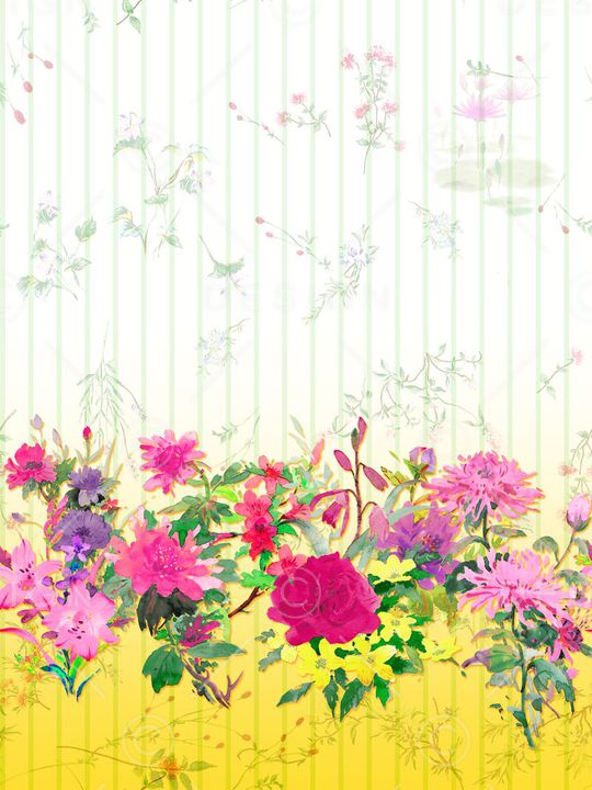 中国风情印花华亿平台图片