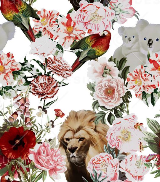 动物印花华亿平台图片