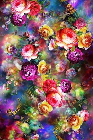 数码印花华亿平台图片