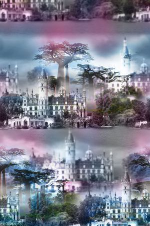 风景印花华亿平台图片