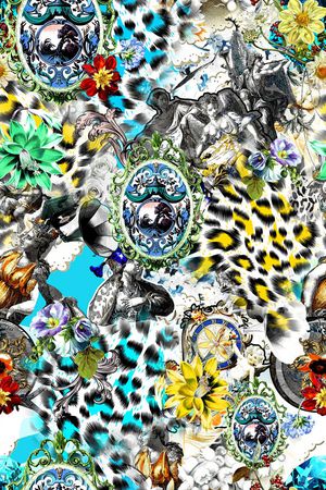 时尚印花华亿平台图片