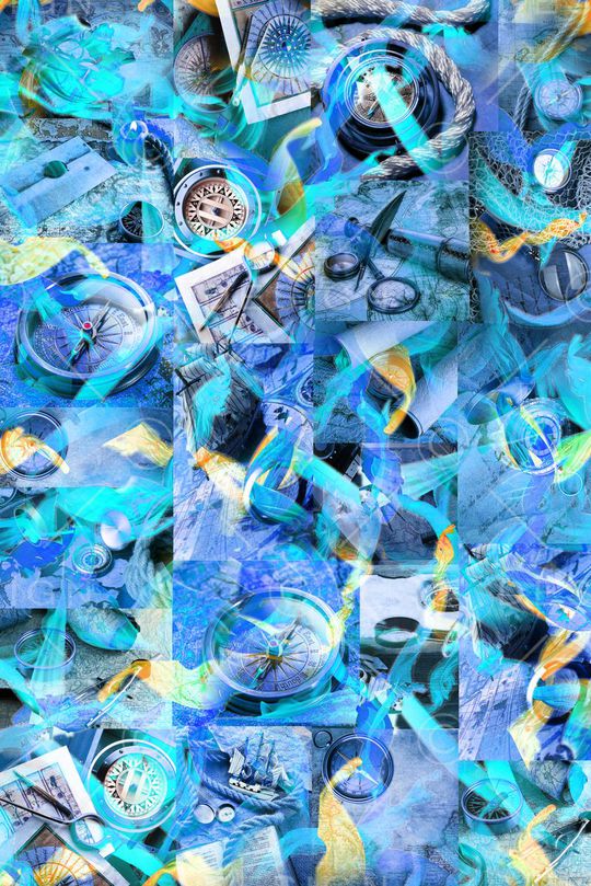 复古 格子 五彩印花华亿平台图片