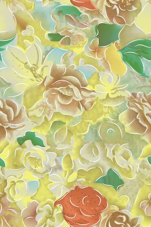 抽象印花华亿平台图片