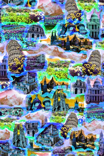 412753-风景  羊肠道