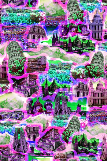 412755-风景  羊肠道