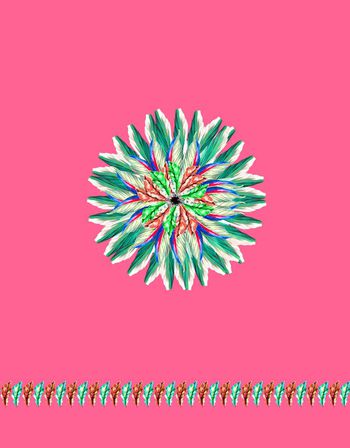 412764-定位裙边家居服设计