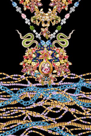 时尚印花华亿平台图片