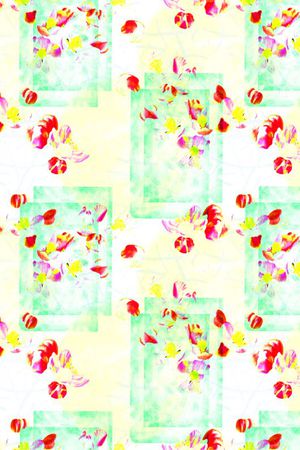 抽象印花华亿平台图片