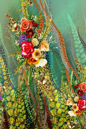 定位花印花华亿平台图片