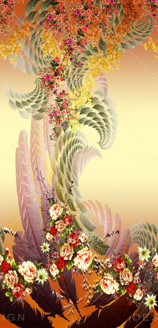 定位花印花华亿平台图片