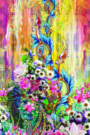 定位花印花华亿平台图片