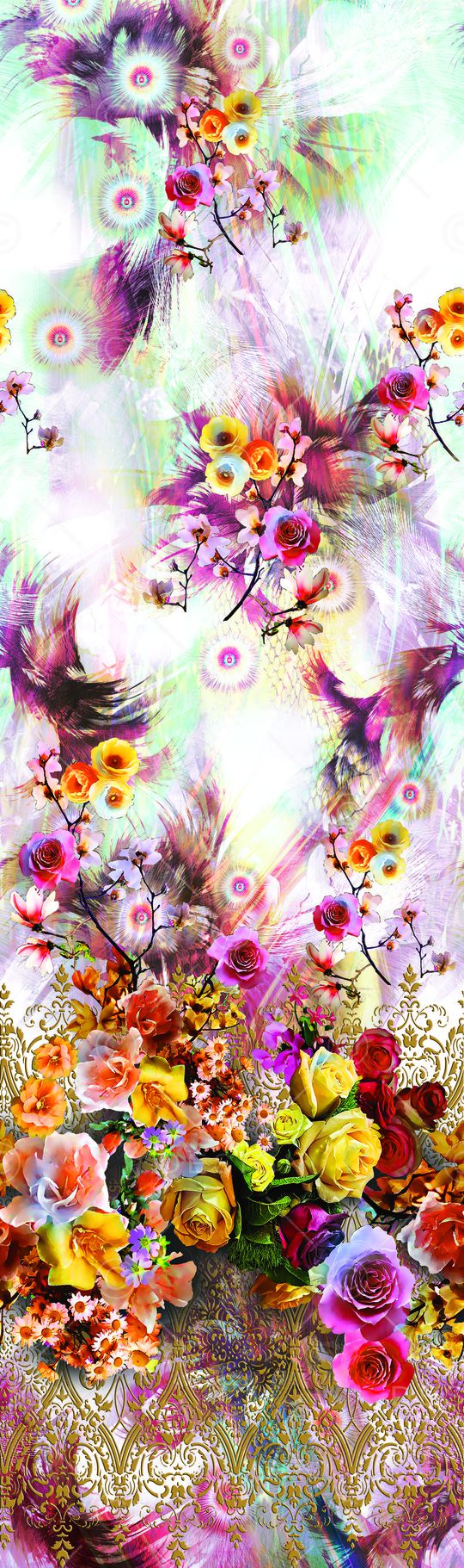 定位花印花华亿平台图片