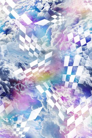 几何印花华亿平台图片