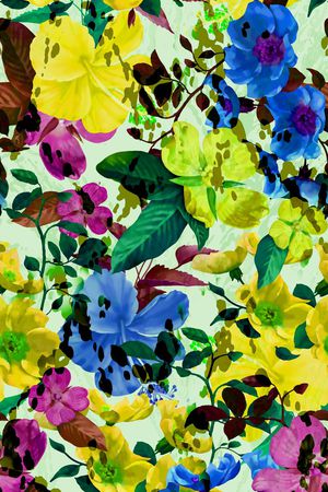 流行时尚印花华亿平台图片