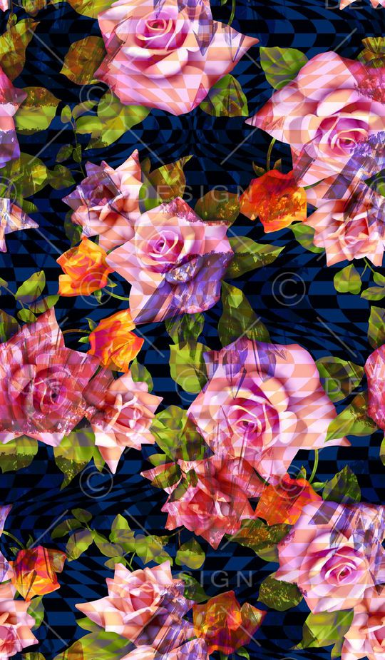 几何印花华亿平台图片