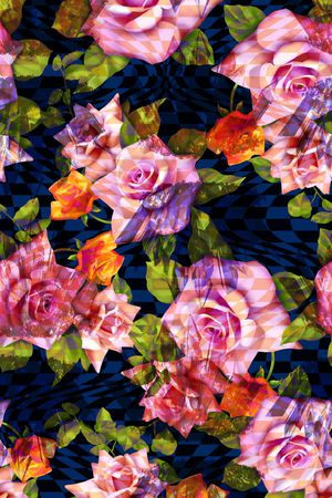 几何印花华亿平台图片