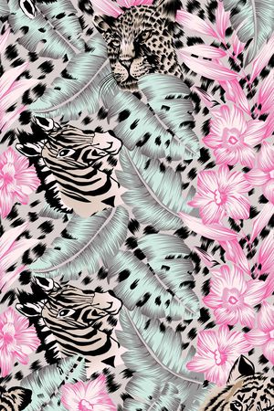 抽象印花华亿平台图片