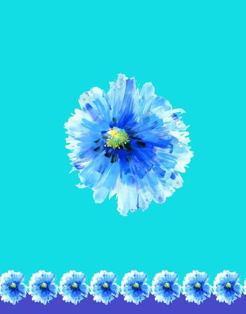 412987-定位家居服大花设计