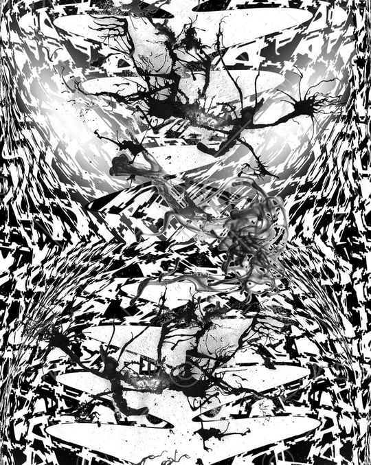 抽象印花华亿平台图片