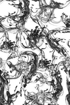 抽象涂鸦印花华亿平台图片