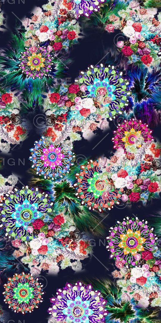 数码风印花华亿平台图片