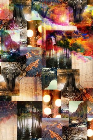 风景印花华亿平台图片