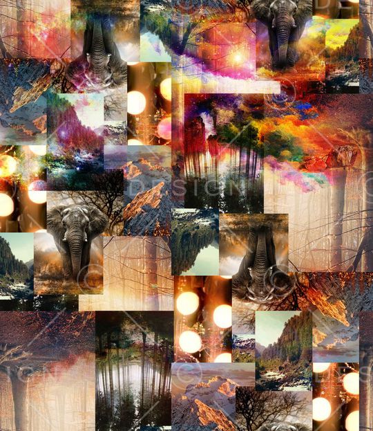 风景印花华亿平台图片